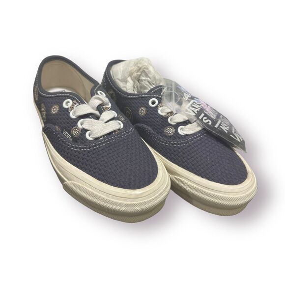 Vans OG Authentic LX Kith for Vault‎ Medallion Blue Purple Women’s Size 5 - Picture 4 of 9